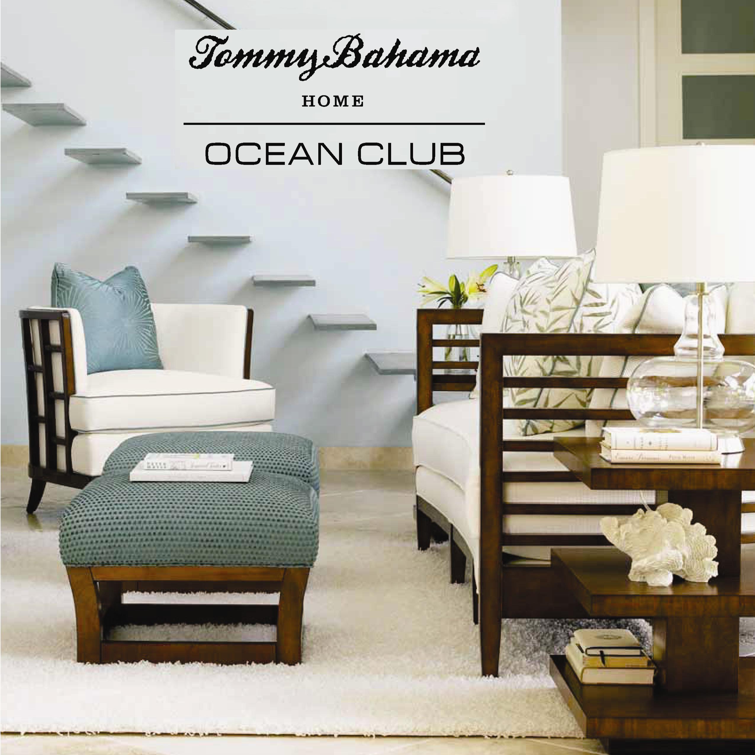 Tommy Bahama Home Ocean Club 53681501 Quick Ship 24.5" Cabana Swivel